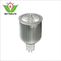 500 to 800lm gu10 24v dimmable 6w mr16 cob spot led spotlight